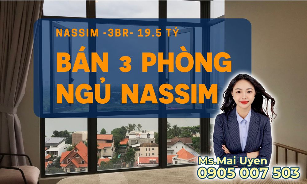 Bán 3 phòng ngủ Nassim