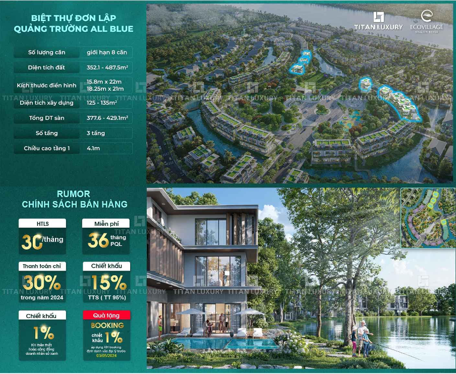 Biệt Thự Đơn Lập - ECO VILLAGE SAIGON