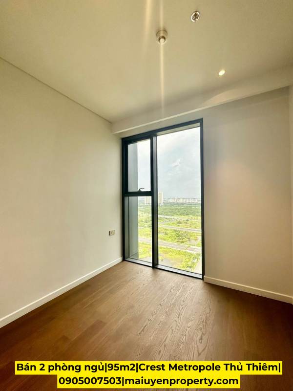 BÁN CĂN HỘ 2 PHÒNG NGỦ TẠI CREST RESIDENCE - DIỆN TÍCH 95 M²