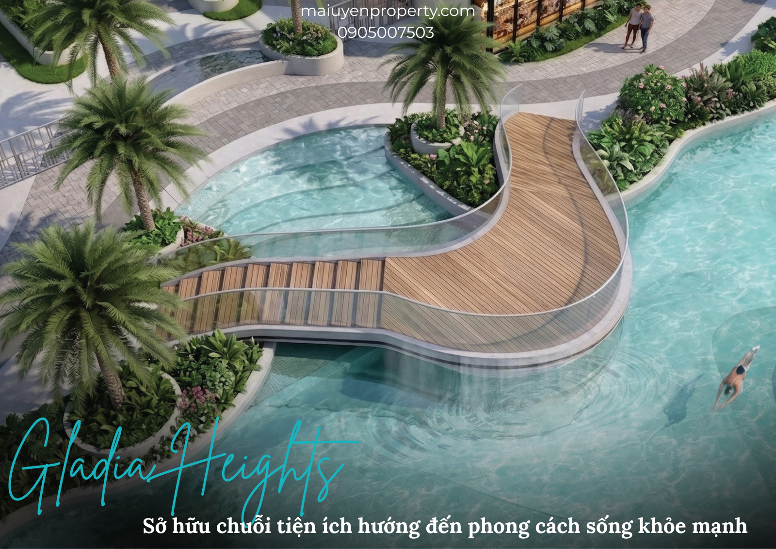 Hồ bơi Olympic 50m- Gladia Heights