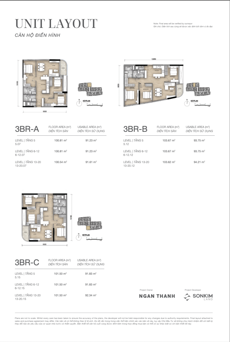 Mặt bằng Alpha Residence - The 9 Sellars