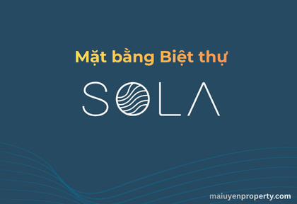 Mặt bằng Biệt thự Sola Rise - Global City 