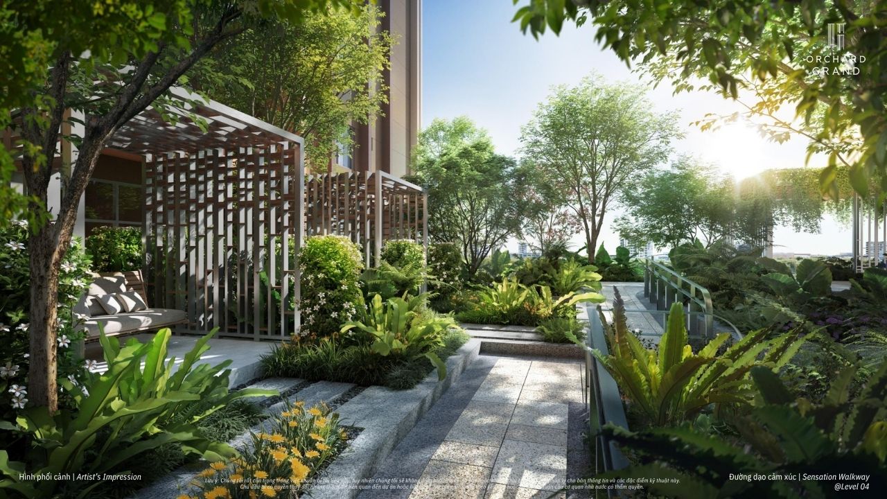Tiện ích nội khu phong phú Orchard Grand Sycamore 