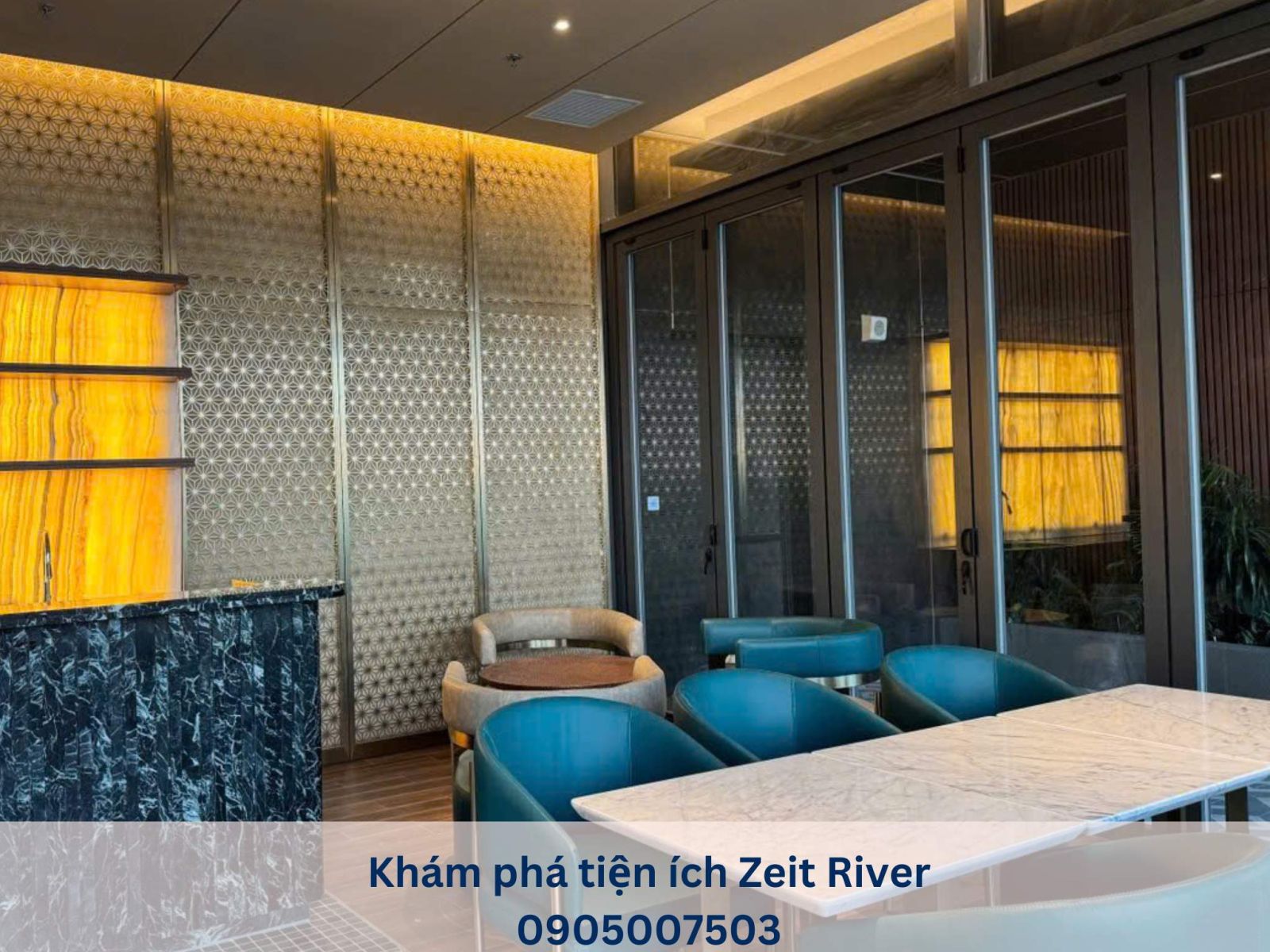 Căn Hộ 2 Phòng Ngủ Tại Zeit River Thủ Thiêm
