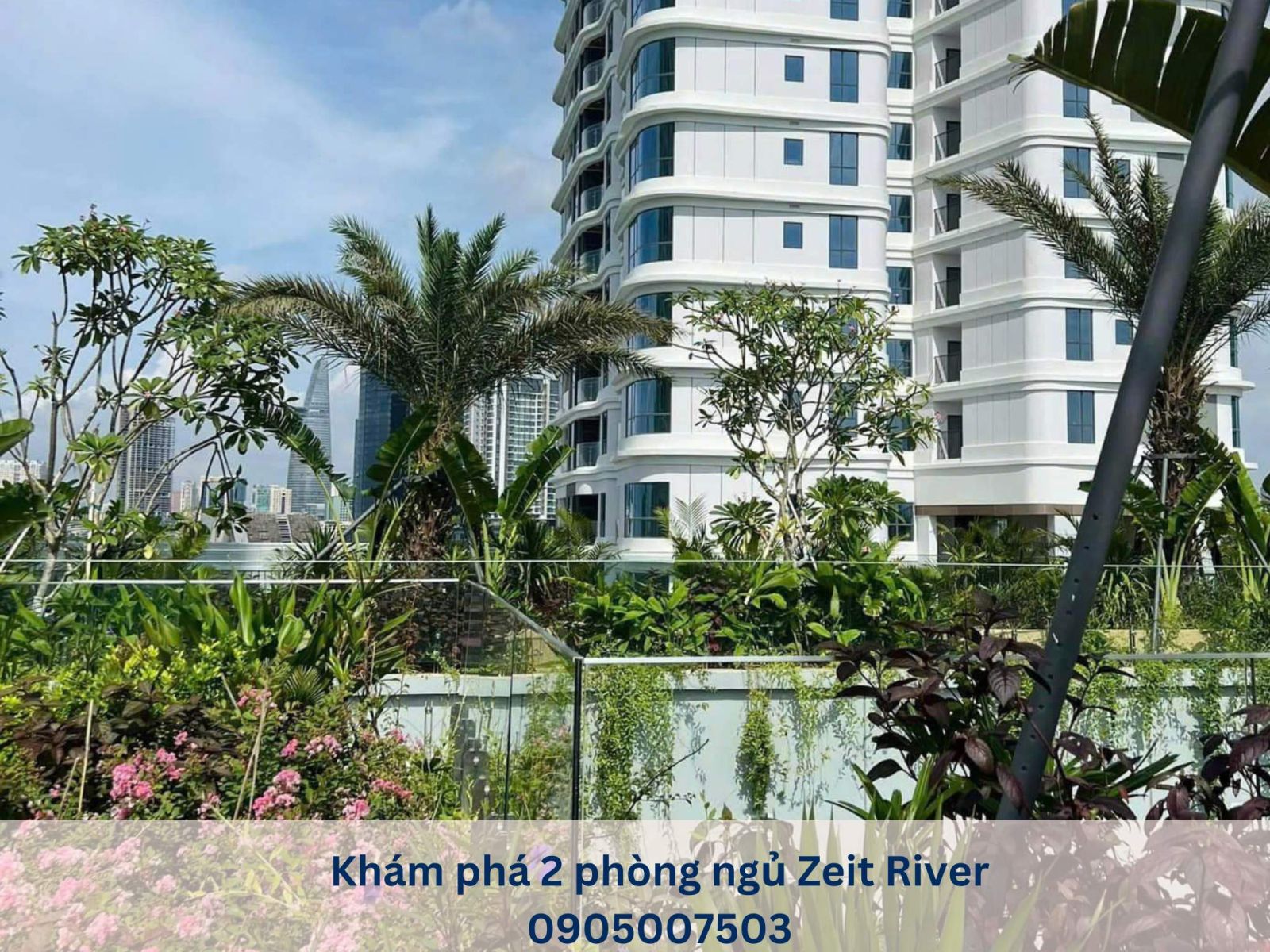 Selling a 2-Bedroom Apartment at Zeit River Thủ Thiêm – Tower T1, 90m², Price 16 Billion VND