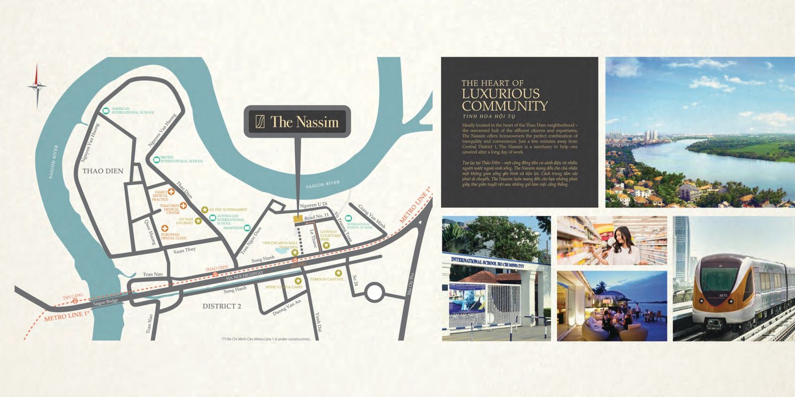 MẶT BẰNG CĂN HỘ THE NASSIM THẢO ĐIỀN