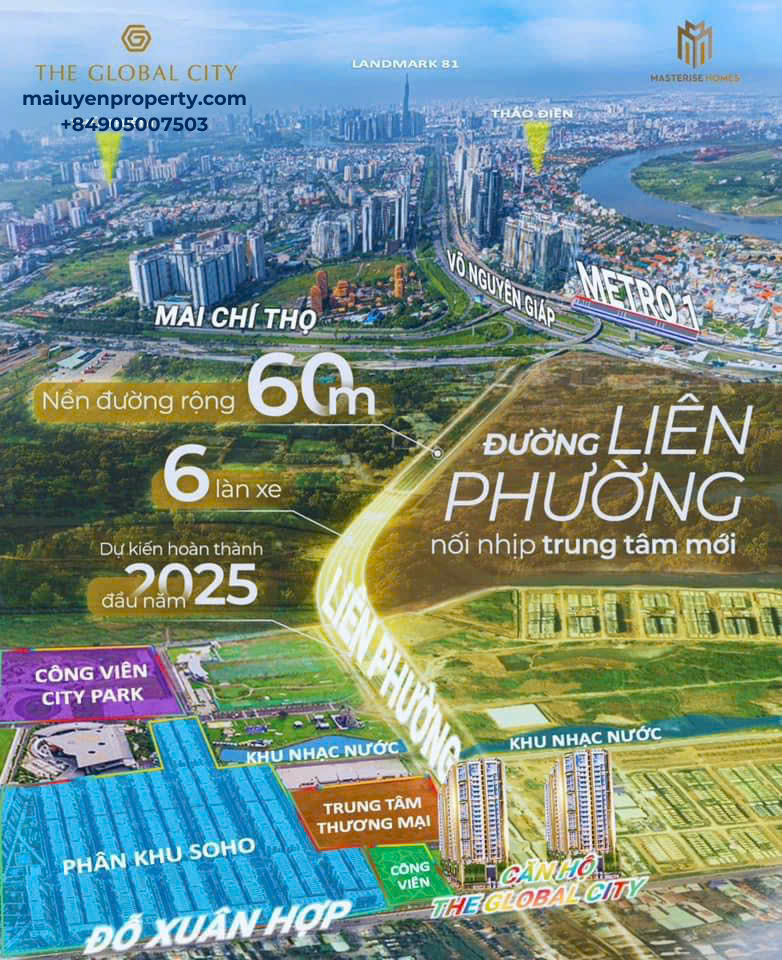 Thông tin Masteri Grand View - Global City:
