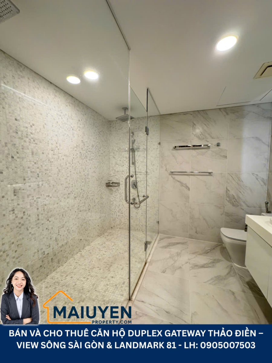 BÁN VÀ CHO THUÊ CĂN HỘ DUPLEX GATEWAY THẢO ĐIỀN – VIEW SÔNG SÀI GÒN & LANDMARK 81