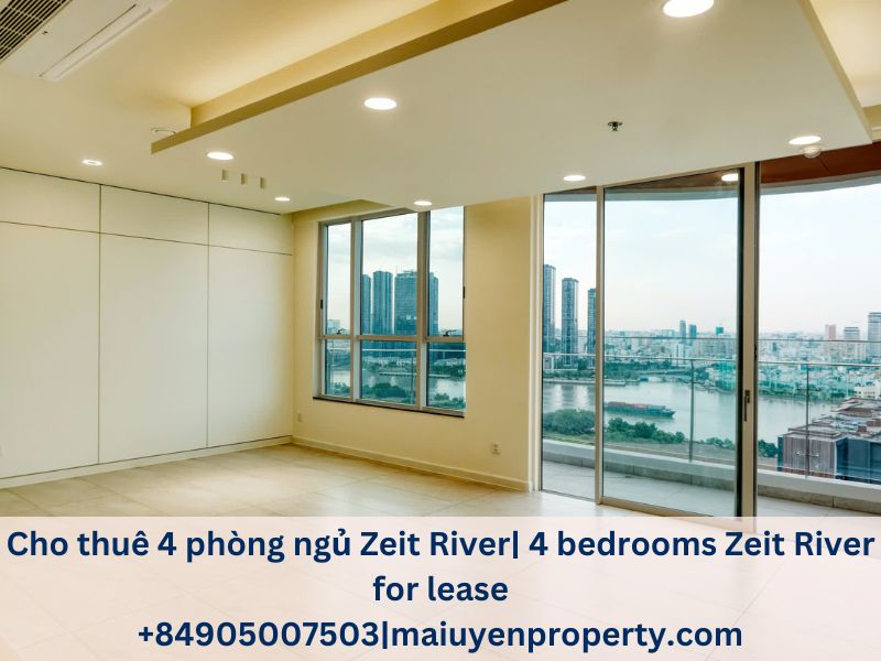 cho thuê 4 phòng ngủ Zeit River 4 bedrooms Zeit River lease +84905007503maiuyenproperty.com