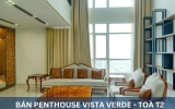 BÁN PENTHOUSE VISTA VERDE QUẬN 2 – 3PN, 270 M², VIEW SÔNG & THÀNH PHỐ, NỘI THẤT CAO CẤP