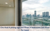 Cho thuê 4 phòng ngủ Zeit River Thủ Thiêm- giá thuê hấp dẫn còn thương lượng cho khách thiện chí.