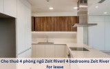 Cho thuê 4 phòng ngủ Zeit River Thủ Thiêm- giá thuê hấp dẫn còn thương lượng cho khách thiện chí.