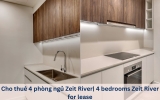 Cho thuê 4 phòng ngủ Zeit River Thủ Thiêm- giá thuê hấp dẫn còn thương lượng cho khách thiện chí.