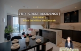 Cho Thuê Căn Hộ 2 Phòng Ngủ Tại Dự Án Crest - Metropole Thủ Thiêm- 38tr/ tháng