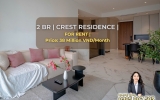 Cho Thuê Căn Hộ 2 Phòng Ngủ Tại Dự Án Crest - Metropole Thủ Thiêm- 38tr/ tháng