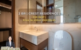 Cho Thuê Căn Hộ 2 Phòng Ngủ Tại Dự Án Crest - Metropole Thủ Thiêm- 38tr/ tháng
