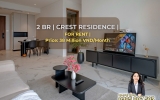 Cho Thuê Căn Hộ 2 Phòng Ngủ Tại Dự Án Crest - Metropole Thủ Thiêm- 38tr/ tháng