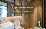 Cho Thuê Căn Hộ 2 Phòng Ngủ Tại Dự Án Crest - Metropole Thủ Thiêm- 38tr/ tháng