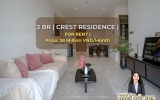 Cho Thuê Căn Hộ 2 Phòng Ngủ Tại Dự Án Crest - Metropole Thủ Thiêm- 38tr/ tháng
