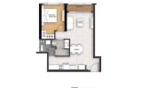 [BÁN] CĂN HỘ 1PN TILIA RESIDENCES – VIEW TRỰC DIỆN SÔNG & QUẬN 1 – SẴN HỢP ĐỒNG THUÊ CAO