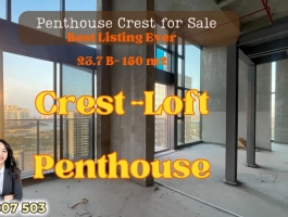 Bán Penthouse - Loft Toà Crest METROPOLE THU THIEM- Giá bán 23.7 tỷ 