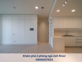 Bán căn hộ 2 phòng ngủ Zeit River Thủ Thiêm – Tòa T1, 90m², giá 16 tỷ
