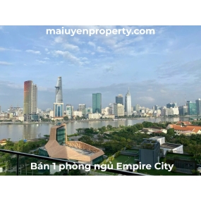 [BÁN] CĂN HỘ 1PN TILIA RESIDENCES – VIEW TRỰC DIỆN SÔNG & QUẬN 1 – SẴN HỢP ĐỒNG THUÊ CAO