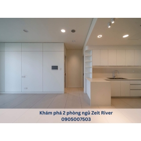 Bán căn hộ 2 phòng ngủ Zeit River Thủ Thiêm – Tòa T1, 90m², giá 16 tỷ