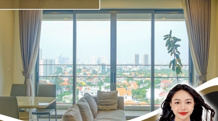 Bán 2 phòng ngủ view sông dự án Nassim Thao Điền - Giá bán : 9.5 tỷ