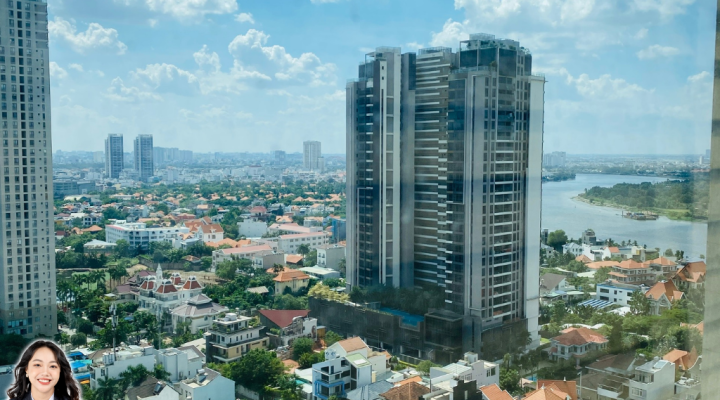 Bán Căn Hộ Duplex Gateway Thảo Điền | 246.08m² | View Sông & Landmark 81 | Giá 44 Tỷ