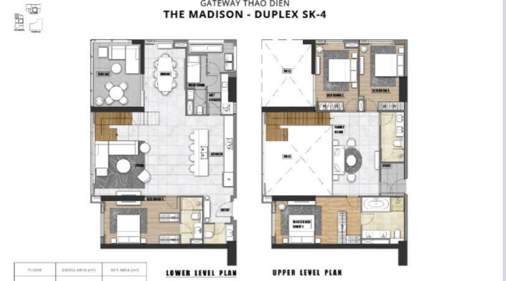 Bán Căn Hộ Duplex Gateway Thảo Điền | 246.08m² | View Sông & Landmark 81 | Giá 44 Tỷ