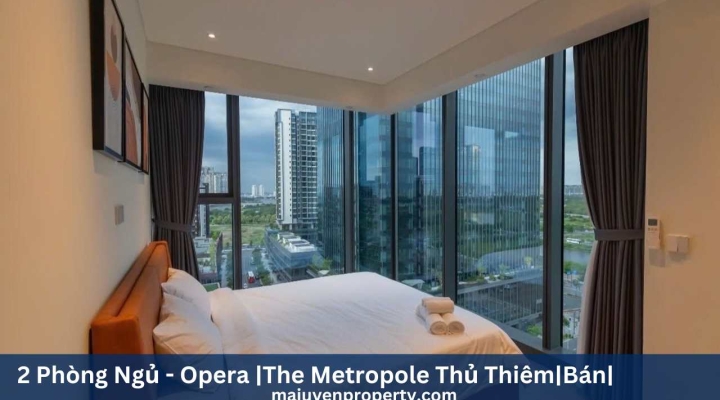 Bán căn hộ 2 phòng ngủ Opera Residence - The Metropole Thủ Thiêm, Quận 2- 17.5 tỷ