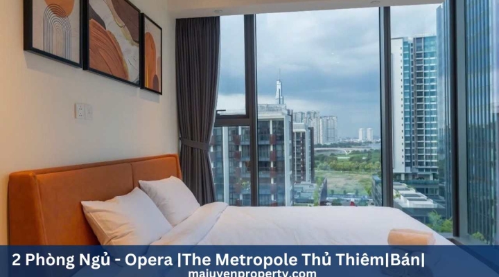 Bán căn hộ 2 phòng ngủ Opera Residence - The Metropole Thủ Thiêm, Quận 2- 17.5 tỷ