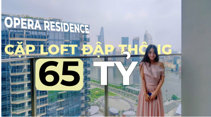 Bán Cặp Loft Thông Tầng Tháp B Opera Residence - Diện Tích hơn hơn 250 m2 thoả thích đam mê sáng tạo.