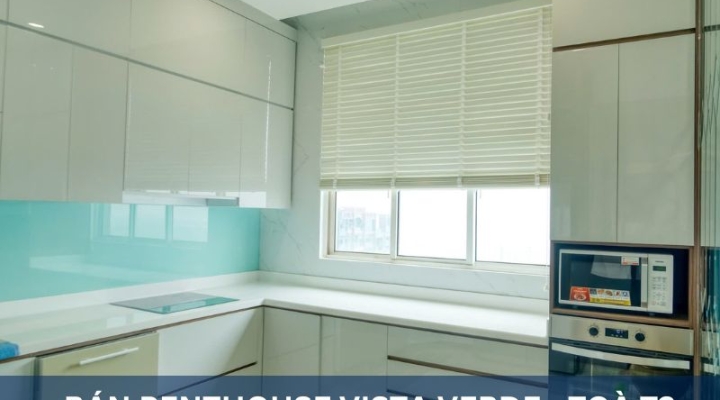 BÁN PENTHOUSE VISTA VERDE QUẬN 2 – 3PN, 270 M², VIEW SÔNG & THÀNH PHỐ, NỘI THẤT CAO CẤP