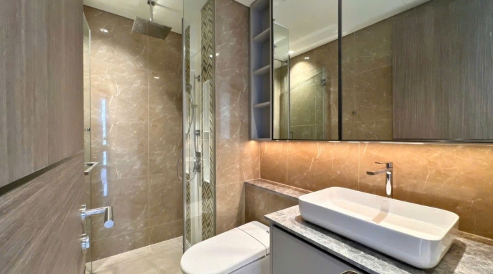 Cho Thuê Căn Hộ 2 Phòng Ngủ Nội Thất Cơ Bản – Opera Residence, The Metropole Thủ Thiêm