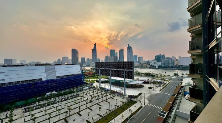 Cho Thuê Căn Hộ 2 Phòng Ngủ Opera Residence- 45tr/ tháng - view sông pháo hoa |MAIUYENPROPERTY.COM|