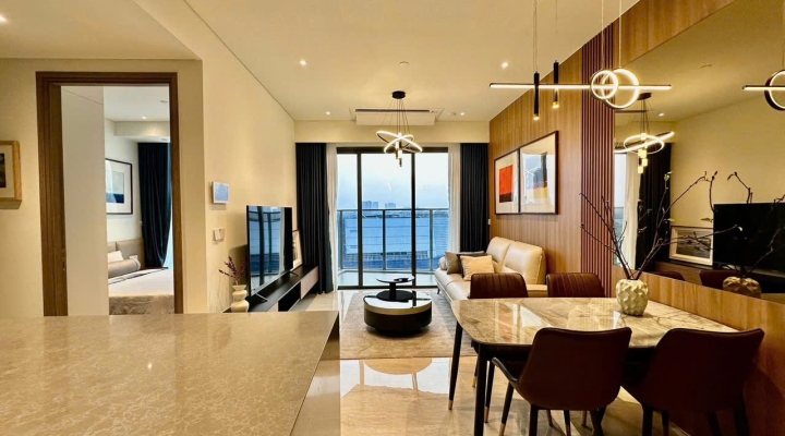 Cho Thuê Căn Hộ 2 Phòng Ngủ Opera Residence- 45tr/ tháng - view sông pháo hoa |MAIUYENPROPERTY.COM|